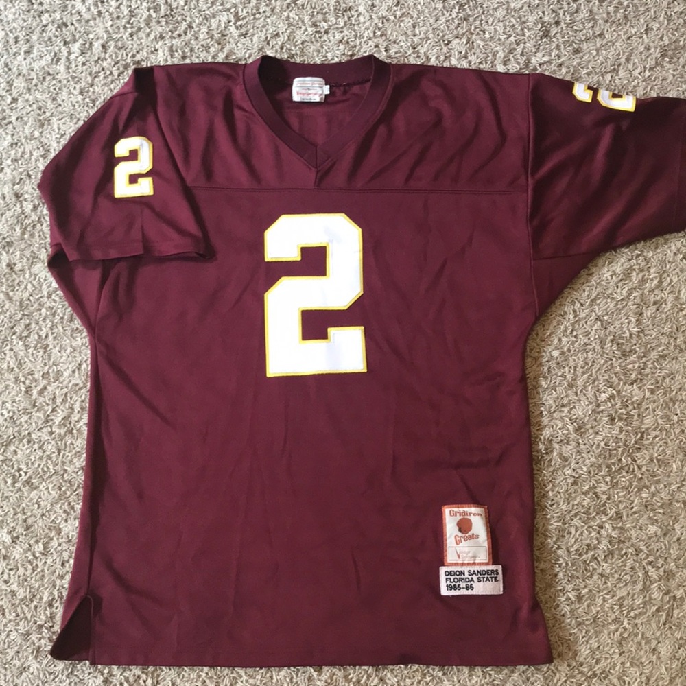 Deion Sanders FSU Jersey EUC